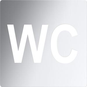 Bemeta Design Ikona - WC, štvorec, lesk - 111022082