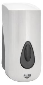 Bemeta Design Dávkovač mydla, 1000 ml, plast, biela - 121109036