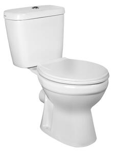 Novoterm WC kombi NV-Clear ZO so zadným odpadom a WC sedadlom