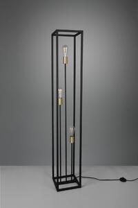 Trio R40193032 stojacie svietidlo Vito 3x40W | E27 - nožný vypínač, matná čierna