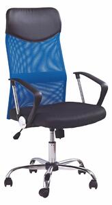 Kancelárska stolička s podrúčkami Vire - modrá / čierna