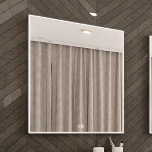 Nimco Čierne LED zrkadlo 600x800 s dvoma dotykovými senzormi - ZPC 13002VX-90