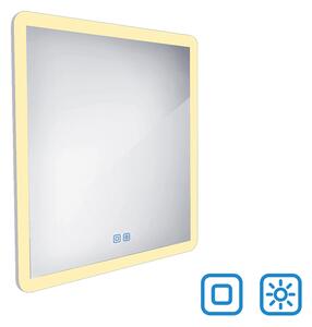 Nimco LED zrkadlo 600x600 s dvoma dotykovými senzormi - ZP 19066VX