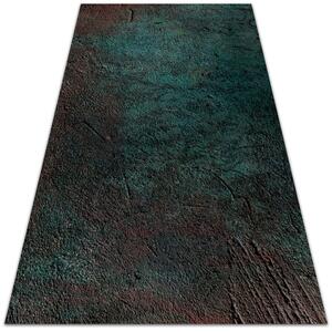 Vinylový koberec vinylový koberec Zelená hnedá betónová