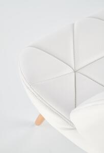 Jedálenská stolička K281 - biela