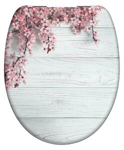 Eisl Sanitär WC sedadlo Duroplast Soft Close Flowers and Wood 82197