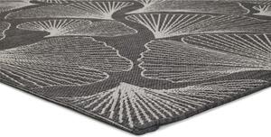 Tmavosivý vonkajší koberec Universal Tokio, 135 x 190 cm