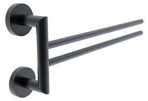 Nimco Držiak na uteráky otočný, 41 cm UNIX ČIERNA - UNC 13096-90
