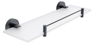 Nimco Polica s ohrádkou, 40 cm UNIX ČIERNA - UNC 13091BX-40-90