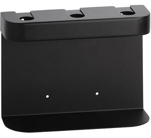Bemeta Design Trojitý držiak pre dávkovač mydla, guľatý, čierny - 146109440
