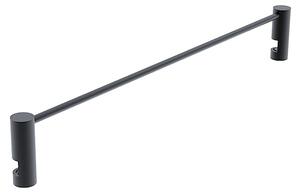 Nimco Ohrádka k poličke, 25 cm UNIX ČIERNA - UNC 1001S-25-90