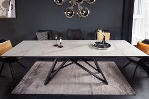 Rozťahovací keramický stôl Callen 180-220-260 cm sivý