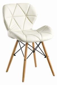 DORSET II čalúnená stolička, biela