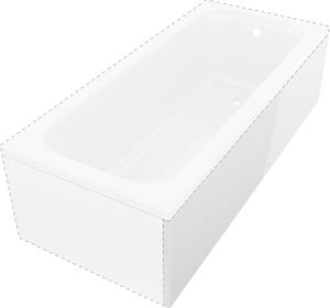Deante Čelný krycí panel k vani Prizma 140 cm - KTJD014O