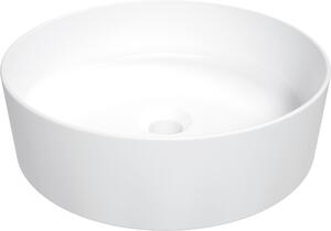 Deante Umývadlo na dosku Round ø40 cm - CGR 6U4S, keramika
