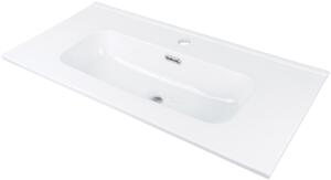 Deante Zápustné keramické umývadlo Tubo 80x38,5 cm - CTU 6U8M