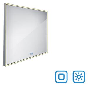 Nimco LED zrkadlo 600x600 s dvoma dotykovými senzormi - ZP 13066VX
