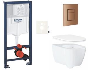 Závesný WC set do ľahkých stien / predstenová montáž GROHE Essence SIKOGRSESSCDL0