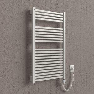 BPS-koupelny Elektrický kúpeľňový radiátor Rees E ARE-E 12055-01, pripojenie typ 01, 53,5x125 cm, biela RAL 9016