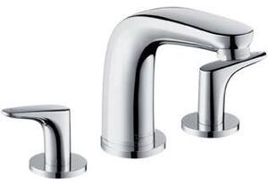 Trojotvorová umývadlová batéria METROPOL-E HANSGROHE HG14033000