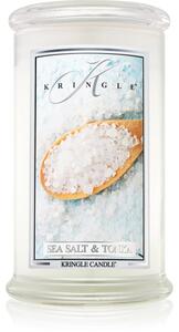 Kringle Candle Sea Salt & Tonka vonná sviečka 624 g