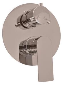 Slezák - RAV Vaňová/sprchová batéria 2-cestná s podomietkovým telesom NIL - NL186KMGL, Metal Grey lesk