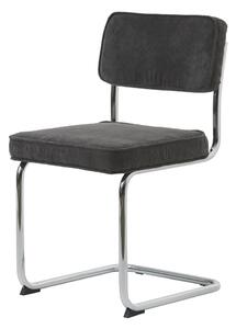 Dizajnová konzolová stolička Denise sivá