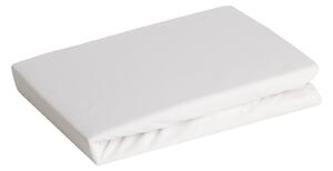 JERSEY PRESTIERADLO 90X200 CM, VÝŠKA 25 CM KRÉMOVÉ