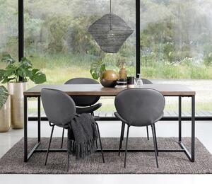 Dizajnový jedálenský stôl Clarissa 90 x 180 cm