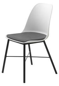 Dizajnová stolička Jeffery biela