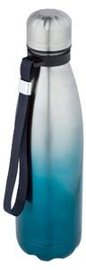 ERNESTO® Izolačná fľaša 0,5 l (nerez / modrá) (100326944)