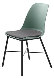 Dizajnová stolička Jeffery matná zelená