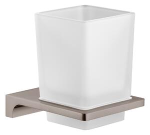 Slezák - RAV Držiak kefiek sklenený NIL - NLA0201MGL, Metal Grey lesk