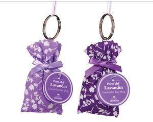 Esprit Provence Levanduľové vrecúško na kľúče - Kvety, 25g