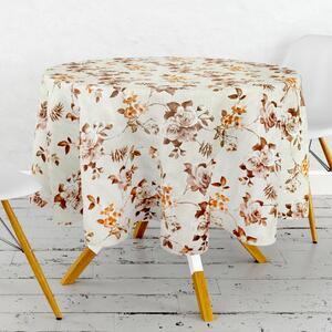 Obrus ​​PVC okrúhly M-137B – Jemná romantika (rôzne veľkosti)