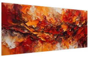 Obraz - Abstrakcia (120x50 cm)