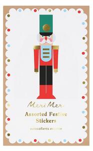 Vianočné samolepky Nutcracker