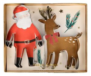 Vykrajovátka Santa / Reindeer – sada 2 ks