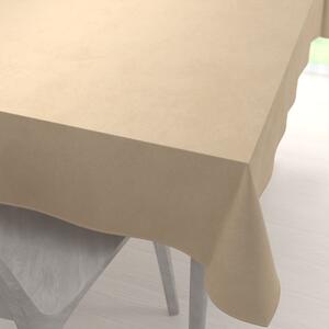 Biante Zamatový obdĺžnikový obrus Velvet Premium SVP-045 Kávovo béžový 60x100 cm