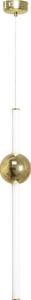 Toolight - Závesná stropná lampa Bead LED - biela/zlatá - APP476-CP