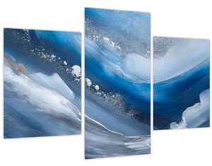 Obraz - Abstrakcia oceánu (90x60 cm)