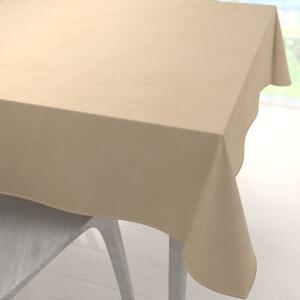 Biante Zamatový štvorcový obrus Velvet Prémium SVP-045 Kávovo béžový 120x120 cm