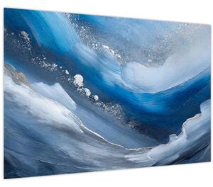 Obraz - Abstrakcia oceánu (90x60 cm)