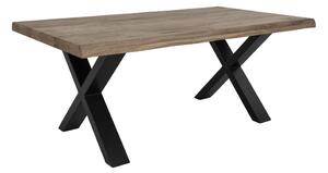 Dizajnový konferenčný stolík Jonathon 120 cm dymový dub