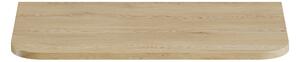 Comad Nábytková horná doska Ovalia Cremona 80 cm, dub cremona