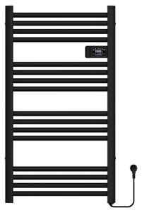 BPS-koupelny Elektrický kúpeľňový radiátor LOA BL 500W 54x96 cm, čierny