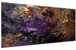 Obraz - Textúrovaná abstrakcia (120x50 cm)