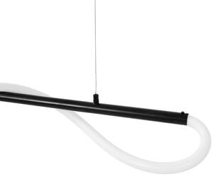 Toolight - Závesná stropná lampa Line LED - čierna - APP853-CP