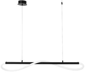 Toolight - Závesná stropná lampa Line LED - čierna - APP853-CP