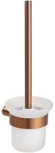Bemeta Design COPRA: WC kefa na zavesenie, medená zlatá matná - 176113010